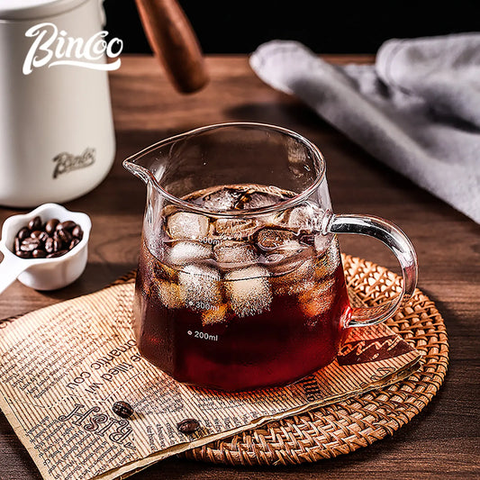Hand Brew Coffee Pot Set – Just Coffee Glass Sharing Pot & Drip Filter