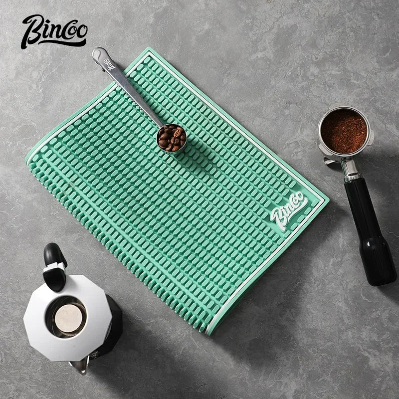 Green Coffee Bar Mat – Just Coffee Non-Slip Rubber Edition