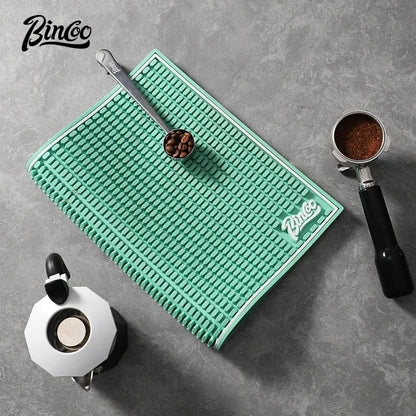 Green Coffee Bar Mat – Just Coffee Non-Slip Rubber Edition