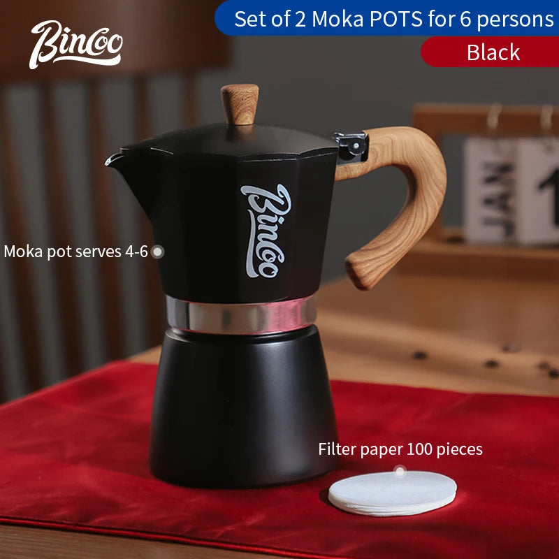 Single Valve Moka Pot – Just Coffee Italian Espresso Maker