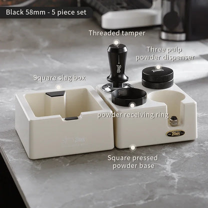 Square Coffee Knock Box – Just Coffee Barista Waste Drum