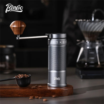 Manual Coffee Grinder – Just Coffee Portable Stainless Steel Burr Mill