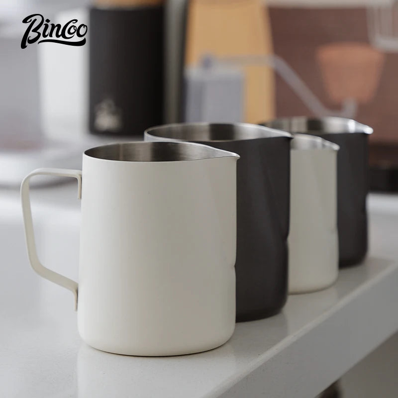 Milk Frothing Pitcher 400/600ml – Just Coffee Temp Display Edition