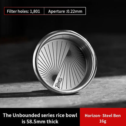 Precision Filter Basket 51/58.5mm – Just Coffee High Extraction Matrix