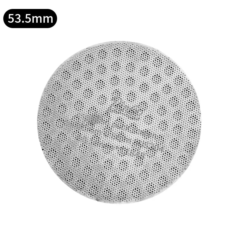 Stainless Steel Coffee Extraction Filter 51/53.25/58mm – Just Coffee Barista Handle Plate