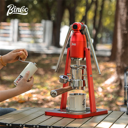Manual Hand Press Coffee Machine – Just Coffee Double Rod Edition