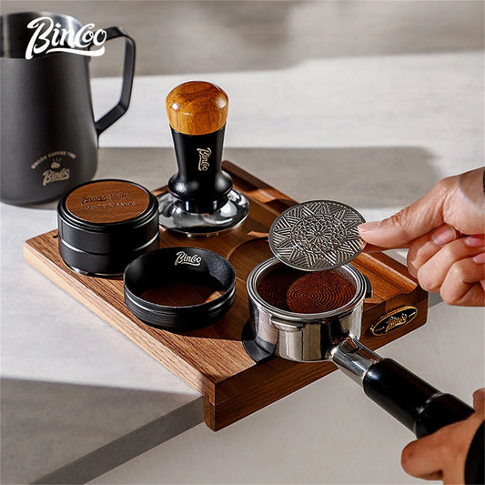 Walnut Coffee Tamper Holder Station 51/53/58mm – Just Coffee Barista Rack