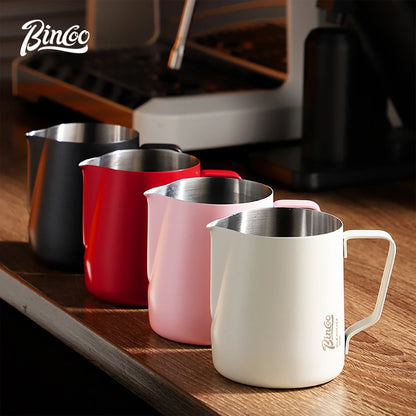 Milk Frothing Pitcher 350/600ml – Just Coffee Stainless Steel Jug