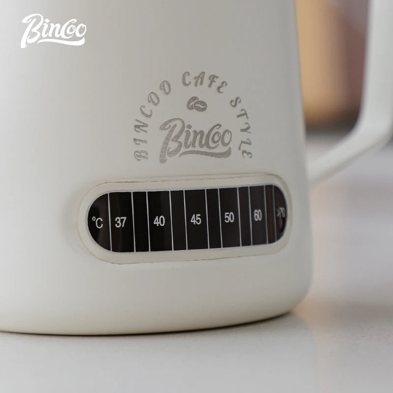 Milk Frothing Pitcher 400/600ml – Just Coffee Temp Display Edition
