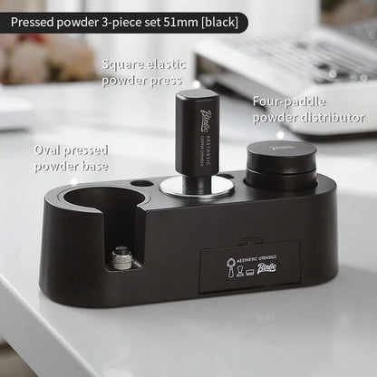 Coffee Tamper & Base Set 51/58mm – Just Coffee Barista Storage Edition