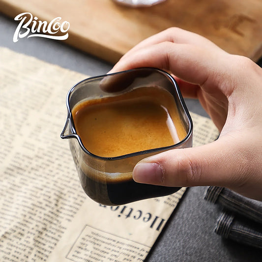 Glass Espresso Ounce Cup with Scale – Just Coffee Barista Edition