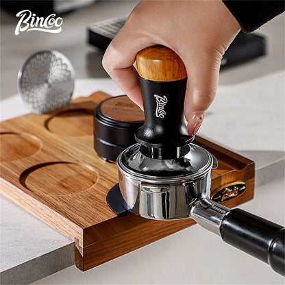 Walnut Coffee Tamper Holder Station 51/53/58mm – Just Coffee Barista Rack