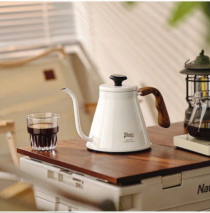 Gooseneck Coffee Brewing Pot 1L – Just Coffee Temp Gauge Edition