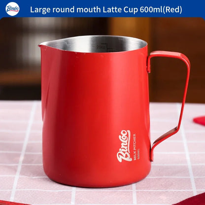Milk Frothing Pitcher 350/600ml – Just Coffee Stainless Steel Jug