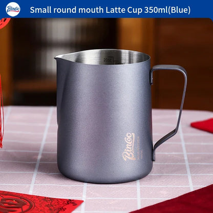 Milk Frothing Pitcher 350/600ml – Just Coffee Stainless Steel Jug