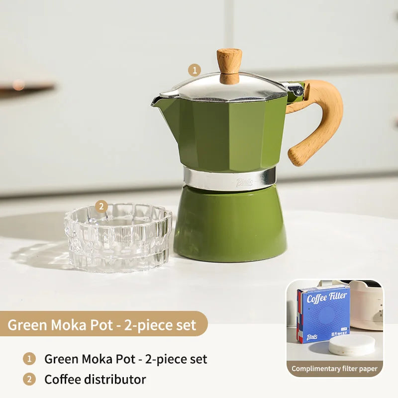 Classic Italian Moka Pot – Just Coffee Espresso Maker