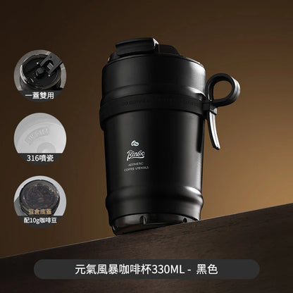 Ceramic Lined Coffee Thermos Cup – Just Coffee Portable Edition