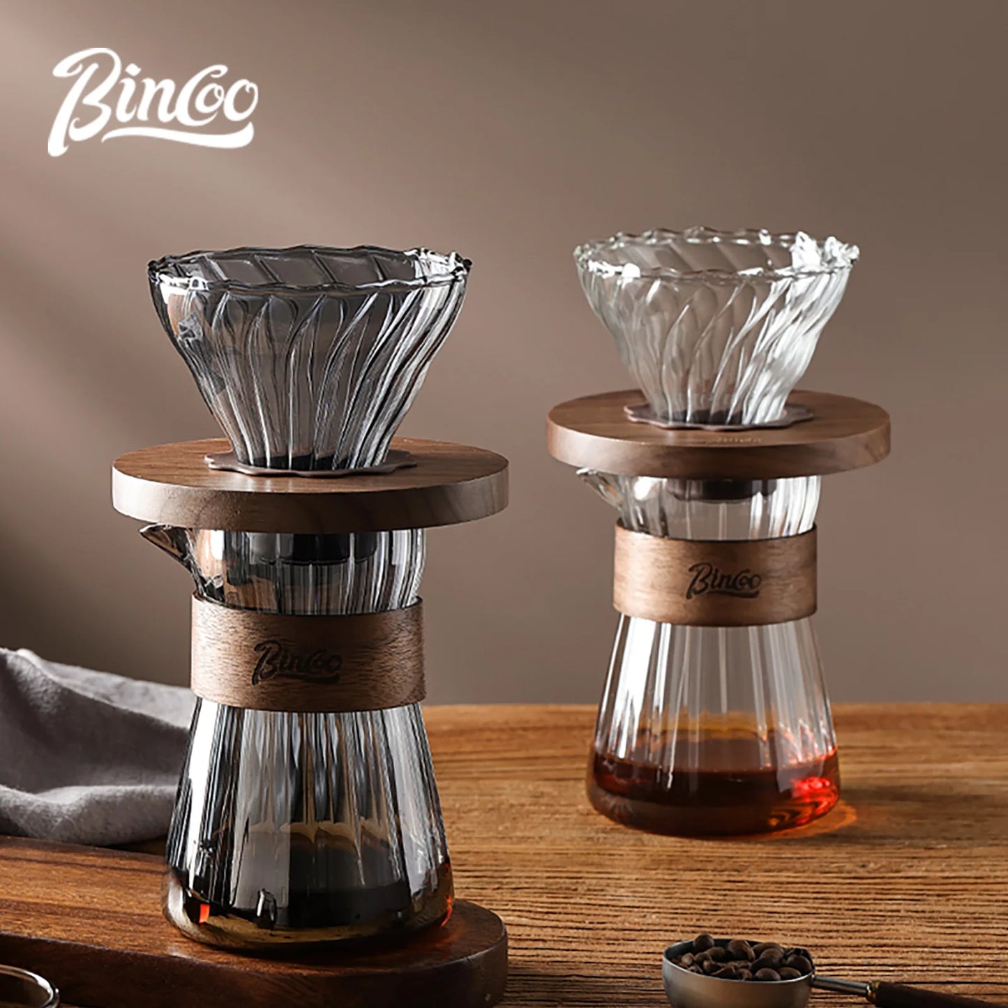 Glass Coffee Sharing Pot Set 500ml – Just Coffee Pour Over Dripper V01