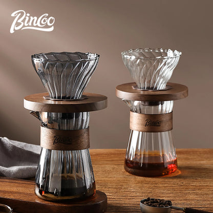 Glass Coffee Sharing Pot Set 500ml – Just Coffee Pour Over Dripper V01