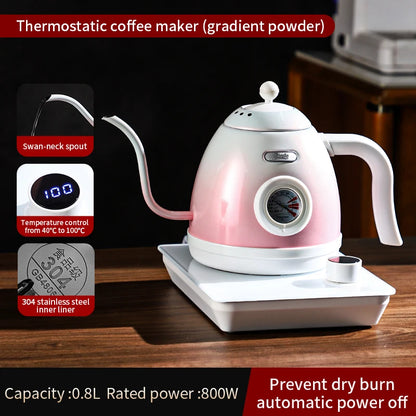 Smart Electric Gooseneck Kettle – Just Coffee Safety Temp Edition