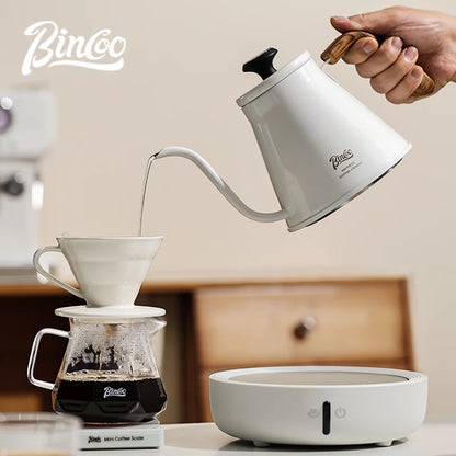Gooseneck Coffee Brewing Pot 1L – Just Coffee Temp Gauge Edition