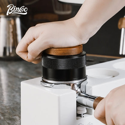 2-in-1 Constant Force Coffee Tamper 51/58mm – Just Coffee Elastic Press