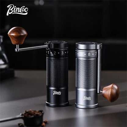 Manual Coffee Grinder – Just Coffee Portable Stainless Steel Burr Mill