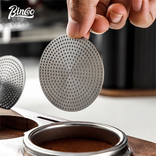Stainless Steel Coffee Extraction Filter 51/53.25/58mm – Just Coffee Barista Handle Plate