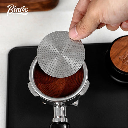 Stainless Steel Coffee Extraction Filter 51/53.25/58mm – Just Coffee Barista Handle Plate