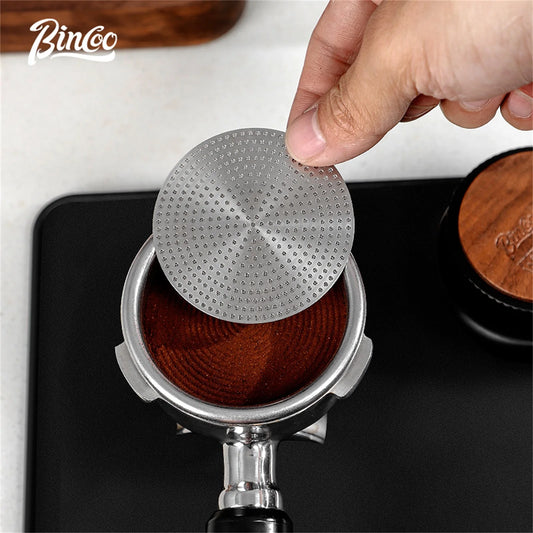 Stainless Steel Coffee Extraction Filter 51/53.25/58mm – Just Coffee Barista Handle Plate