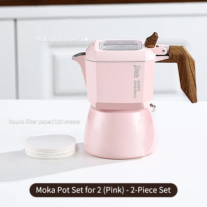 Bird Moka Pot – Just Coffee Small Italian Espresso Maker