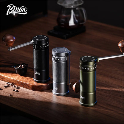 Manual Coffee Grinder – Just Coffee Portable Stainless Steel Burr Mill