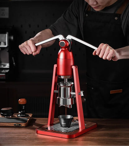Manual Hand Press Coffee Machine – Just Coffee Double Rod Edition
