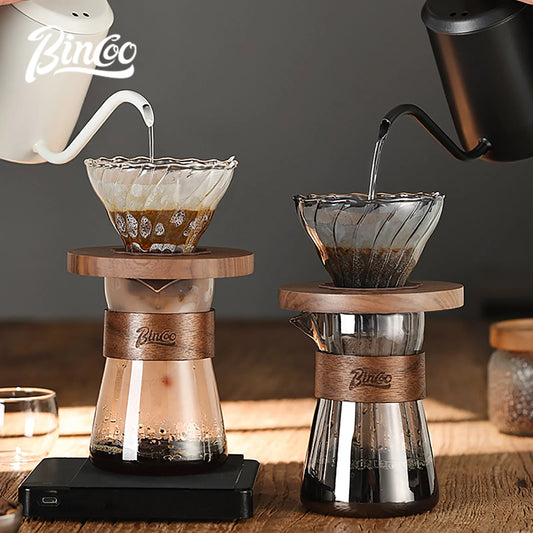 Glass Coffee Sharing Pot Set 500ml – Just Coffee Pour Over Dripper V01