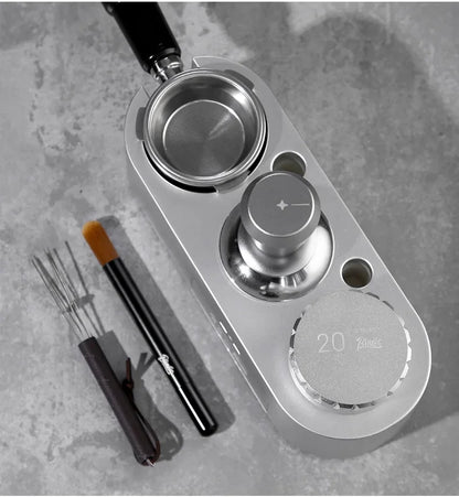 Coffee Tamper & Distributor 3-Piece Set – Just Coffee Italian Barista Kit