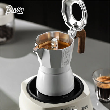 Double Valve Moka Pot – Just Coffee Espresso Extraction Set 220V