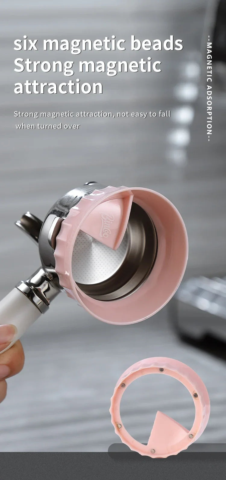 Magnetic Coffee Dosing Ring 51/58mm – Just Coffee Barista Tool