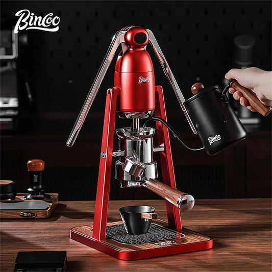 Manual Hand Press Coffee Machine – Just Coffee Double Rod Edition