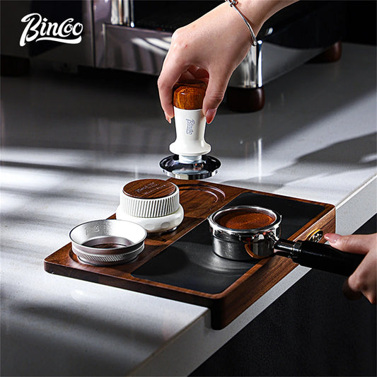 Italian Coffee Tamping Pad Set 51/58mm – Just Coffee Walnut Work Board