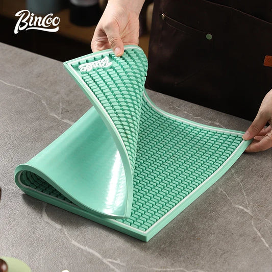 Green Coffee Bar Mat – Just Coffee Non-Slip Rubber Edition