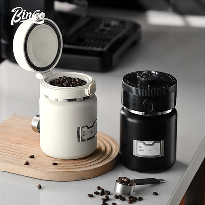 Coffee Bean Vacuum Canister 1000ml – Just Coffee Stainless Steel Airtight Jar