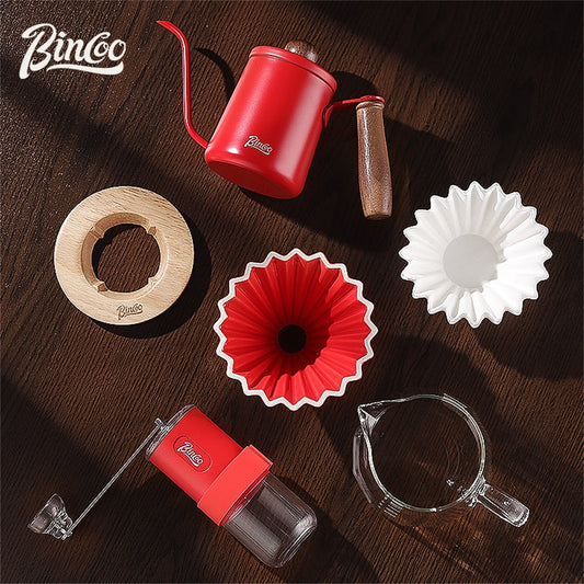 Hand Brew Coffee Pot Set 600ml – Just Coffee Reusable Dripper & Sharing Pot