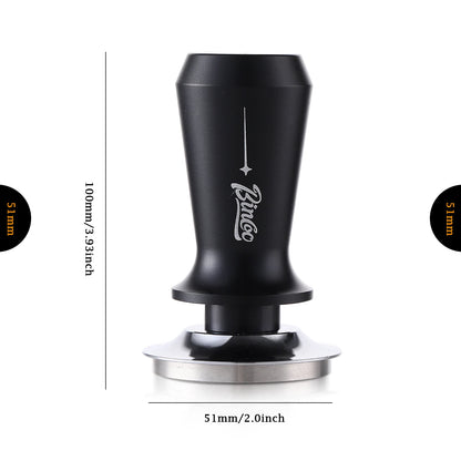 Elastic Coffee Tamper 51/58mm – Just Coffee Black & White Edition