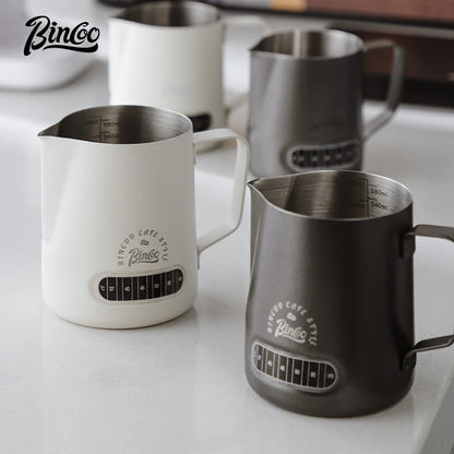 Milk Frothing Pitcher 400/600ml – Just Coffee Temp Display Edition