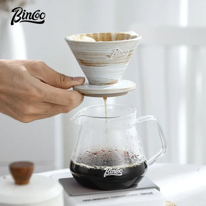 Ceramic Coffee Drip Filter Cup Set – Just Coffee Hand Brew Edition