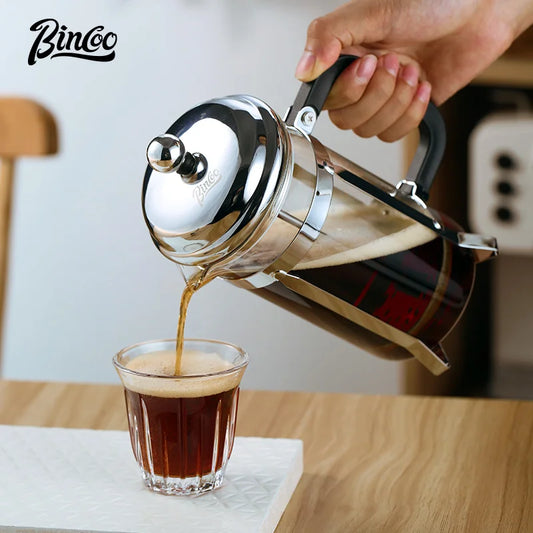 French Press Coffee Pot 350/600ml – Just Coffee Borosilicate Glass Maker