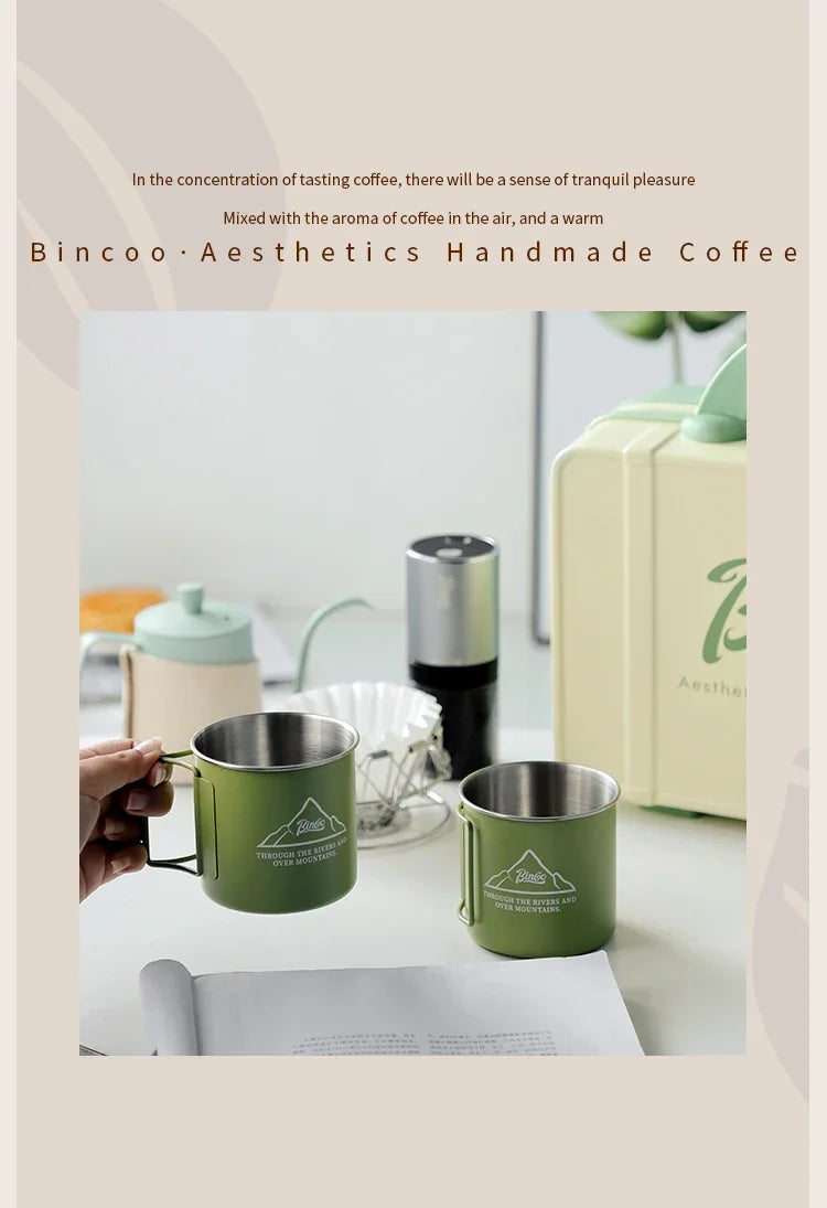 Portable Coffee Maker Set – Just Coffee Outdoor Travel Kit
