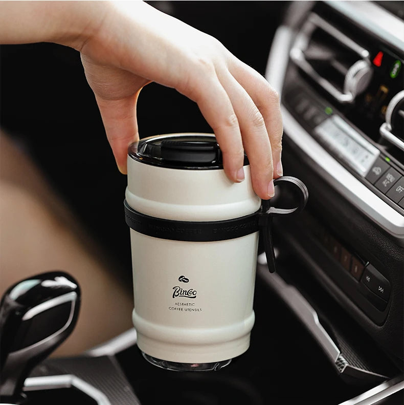 Ceramic Lined Coffee Thermos Cup – Just Coffee Portable Edition