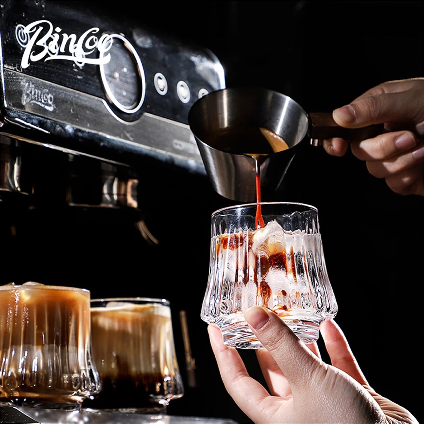 160ml Heat-Resistant Glass Coffee Cup – Just Coffee Creative Edition