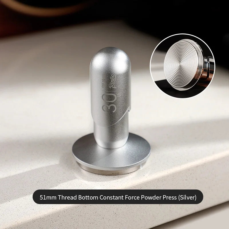 Constant Pressure Coffee Tamper 51/58mm – Just Coffee Calibrated Spring Edition